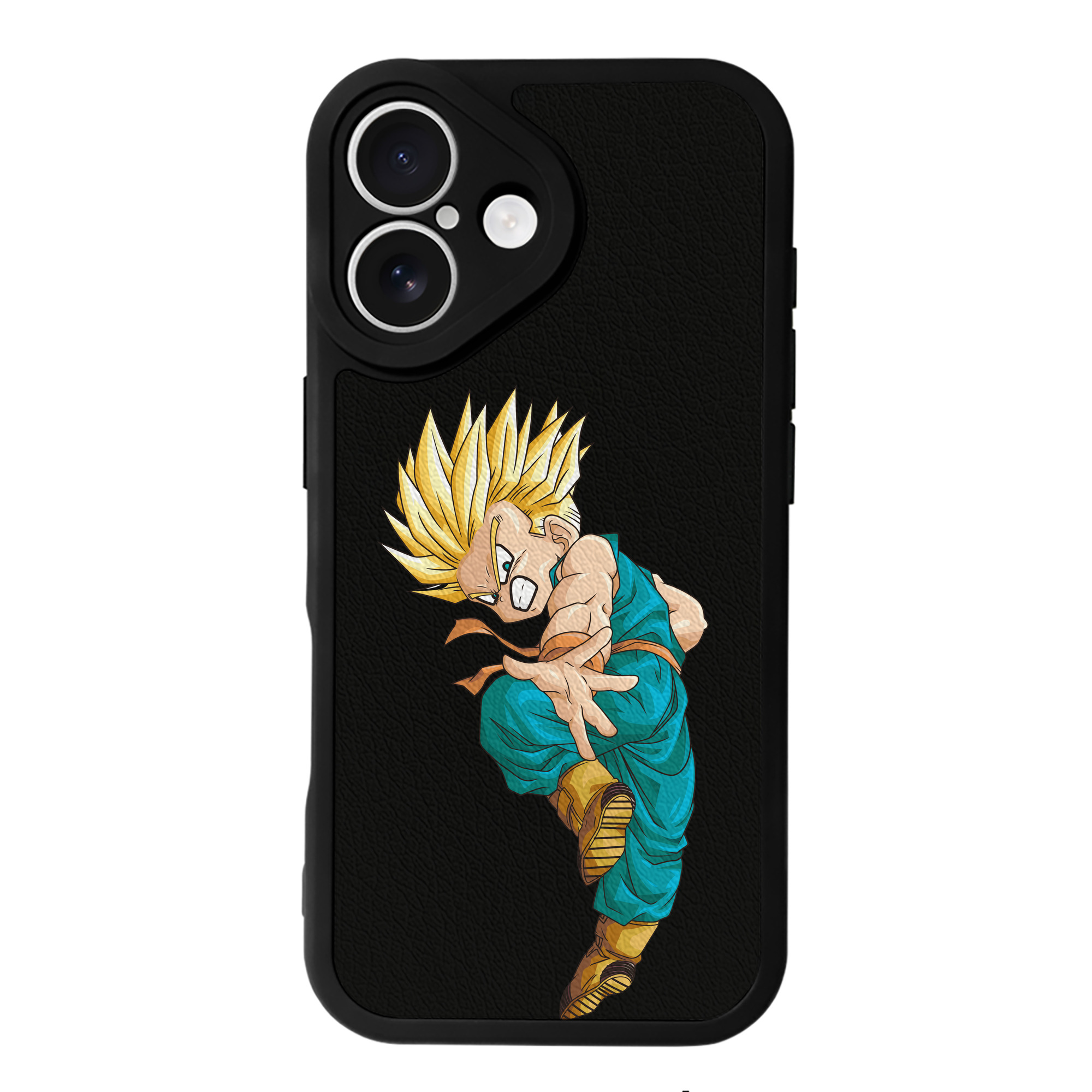 （画像用） ドラゴンボール DRAGON BALL 【iPhone 16シリーズ対応】シリコンスマホケース（レザー調） 材質：シリコン
